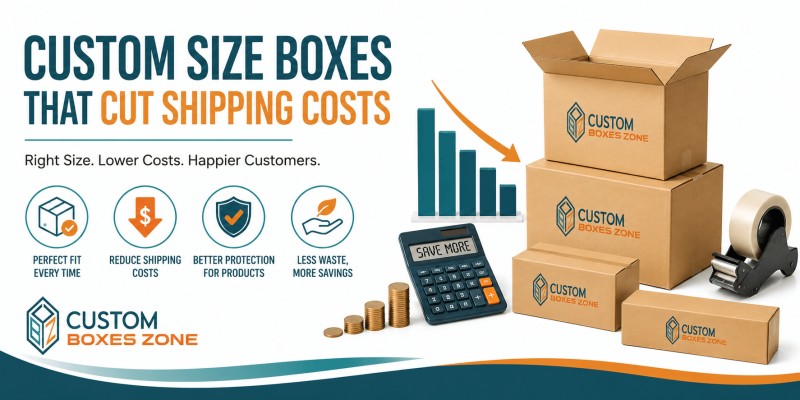 Custom Size Boxes That Cut Shipping Costs - CustomBoxesZone