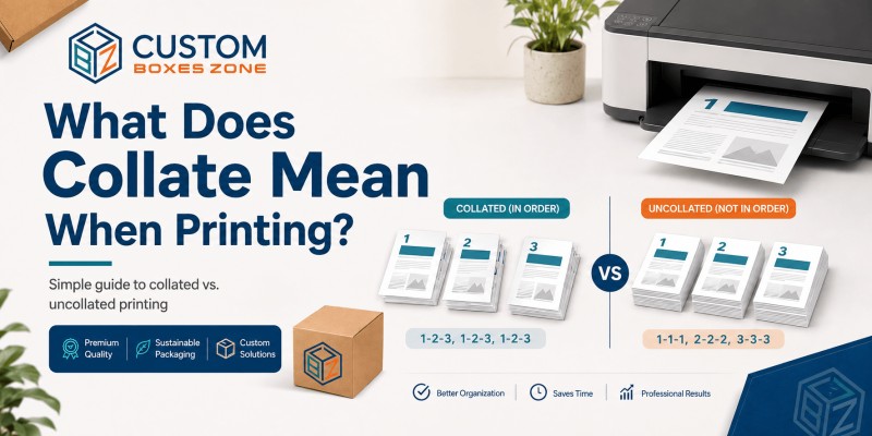 What Does Collate Mean When Printing?