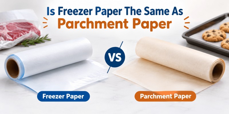 is freezer paper the same as parchment paper