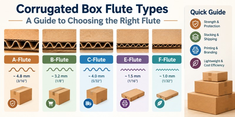 Corrugated Box Flute Types A Guide to Choosing the Right Flute