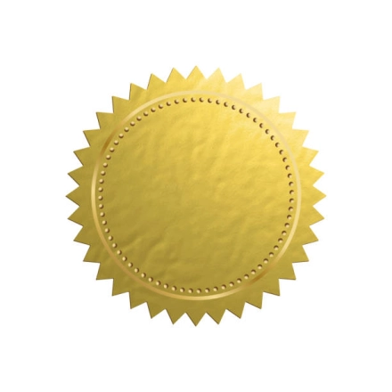Gold Sticker