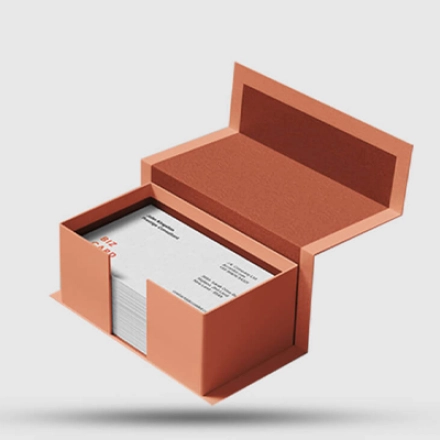 business card box rigid