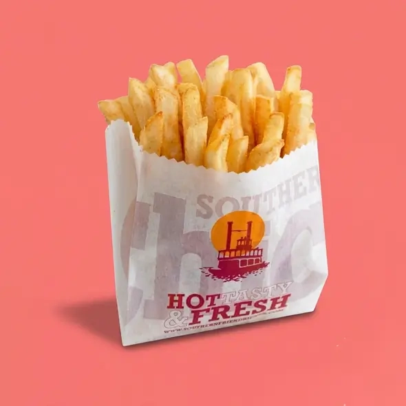 Custom fry paper with logo