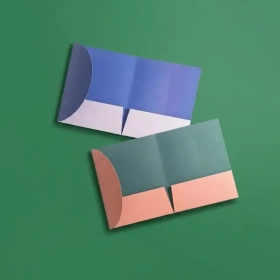 2 pocket heavy duty poly folder with brads