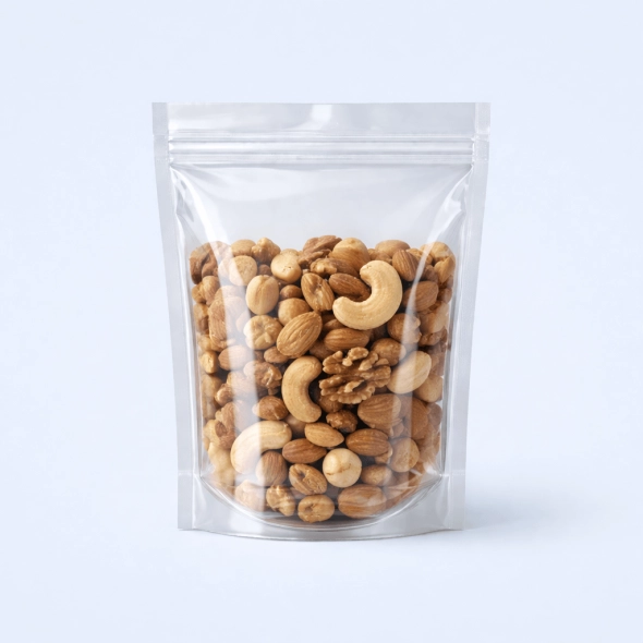 Custom Transparent Stand Up Pouches
