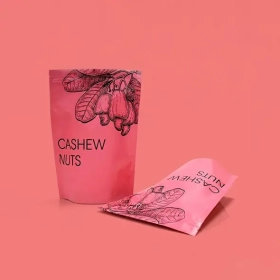 Custom printed matte mylar bags