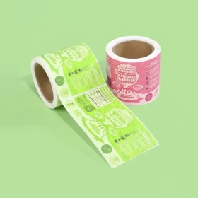 custom printed roll labels