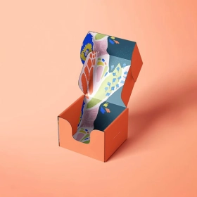 Corrugated Cube box