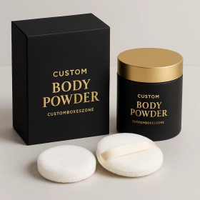 Custom Body Powder Boxes Body Powder Rigid Boxes