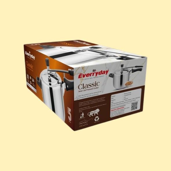 retail pressure cooker box packaging