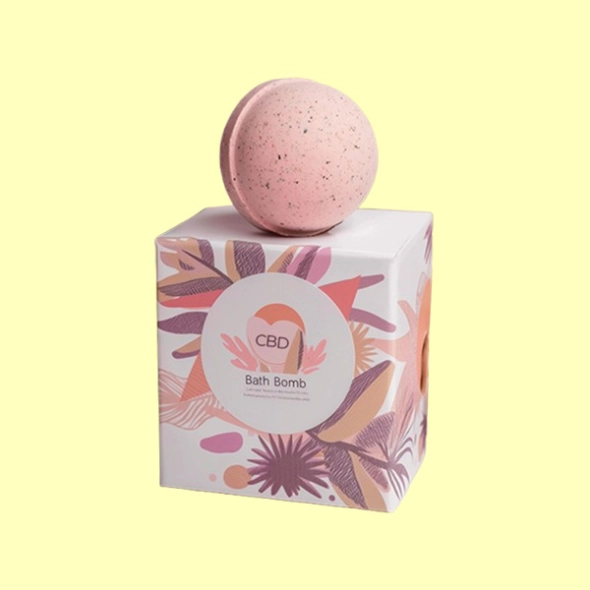 custom cbd bath bomb boxes