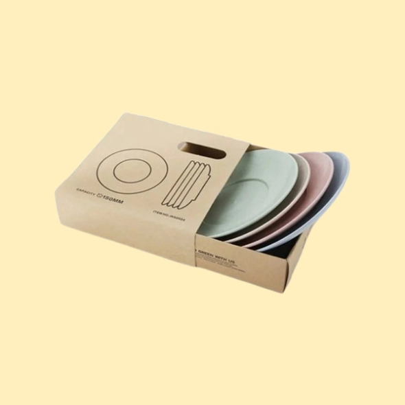 Custom Kraft Dinner Set Boxes