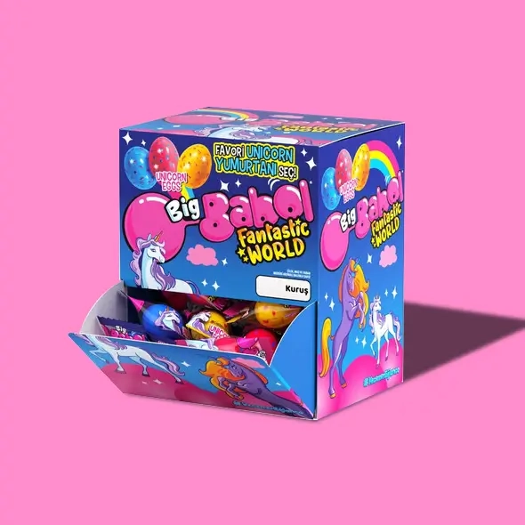 custom printed Bubble Gum Packaging