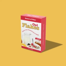 Custom Oat Flakes Packaging Boxes