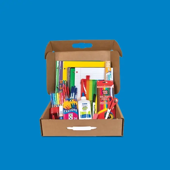Custom Design School Kit Packaging