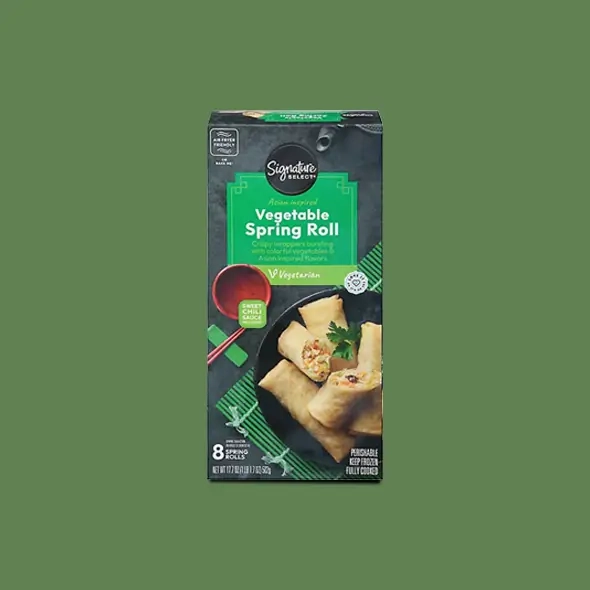 Custom Spring Rolls Packaging