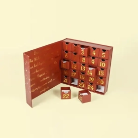 Custom Advent Calendar Packaging Boxes Custom Advent Calendar Box