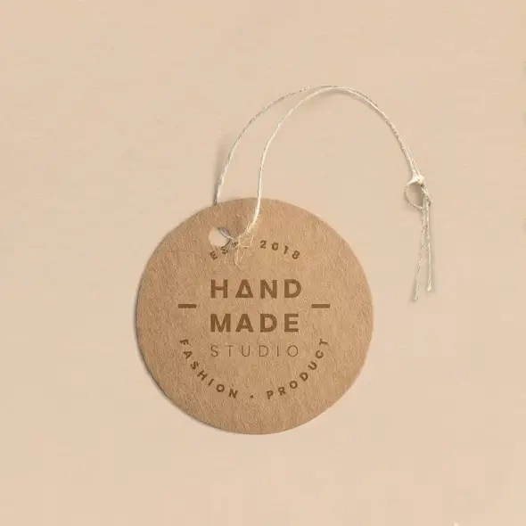 Custom Shaped kraft Paper Tags