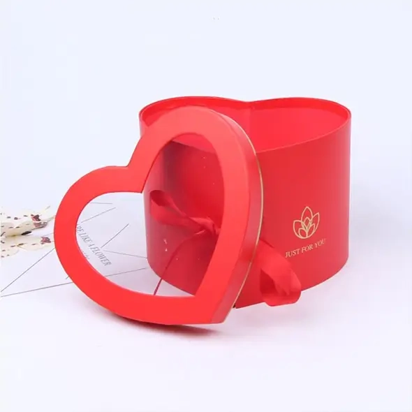 two piece heart shaped boxes