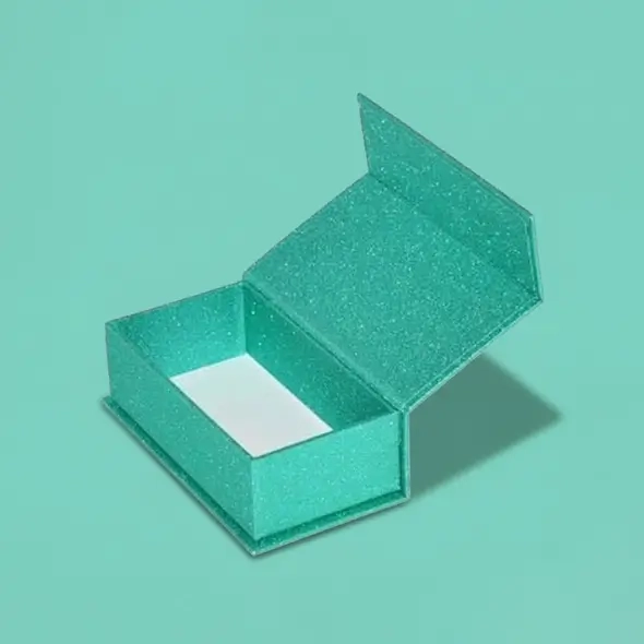 Custom Rigid Glitter Boxes