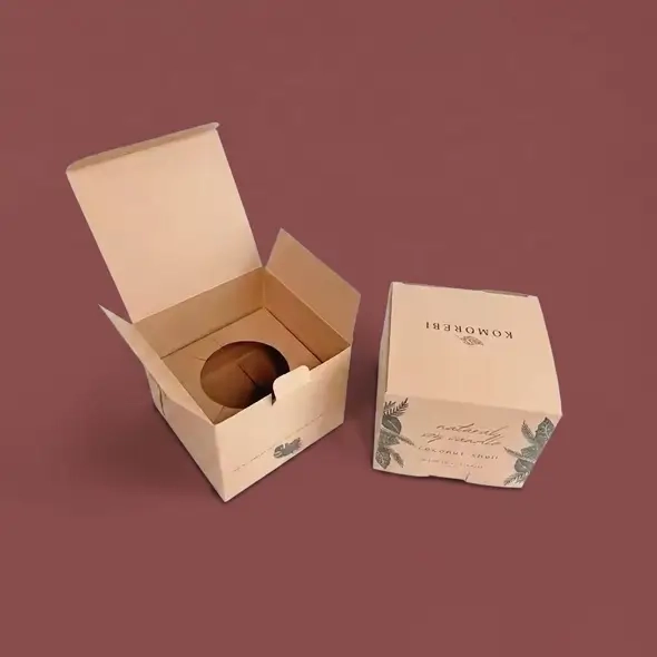 custom printed 50cl candle boxes