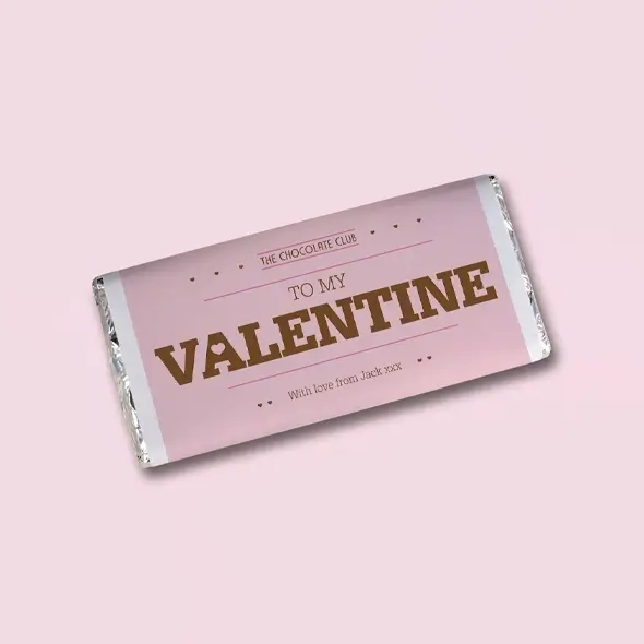 Custom Chocolate Wrapping Paper