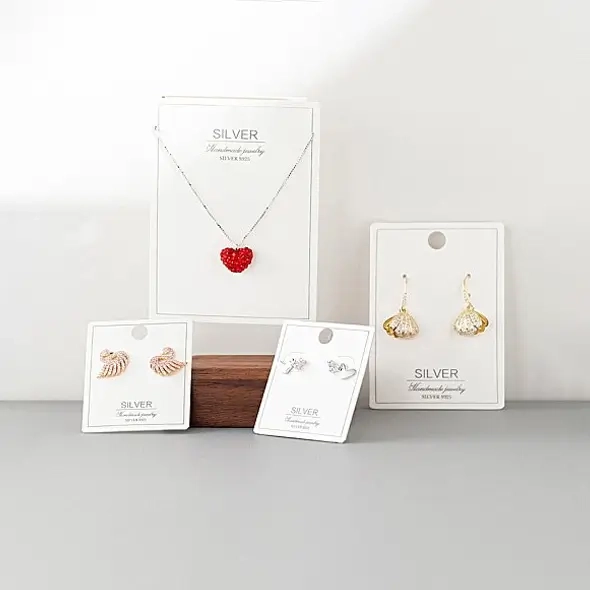 custom printed necklace cards