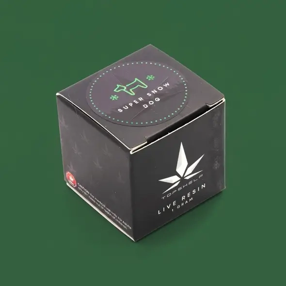 Hash box with logo