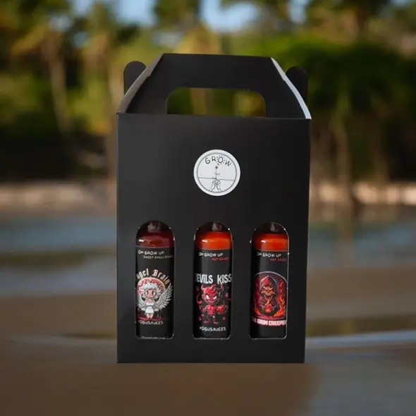 Custom Hot Sauce Box