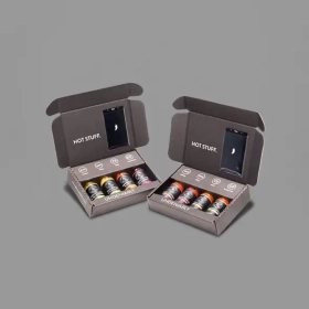 Custom hot sauce packaging