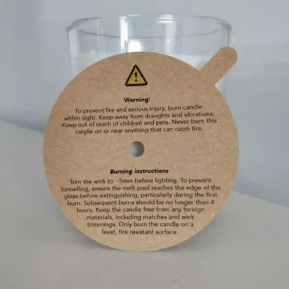 custom candle dust covers