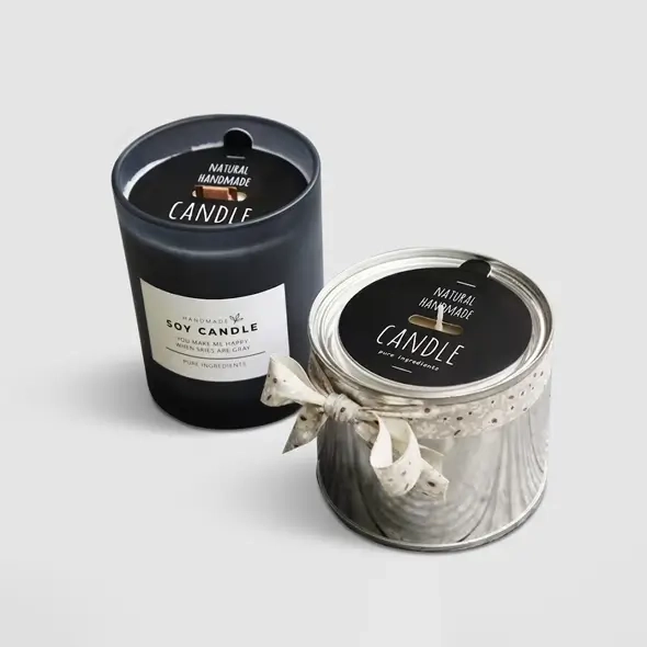 custom printed candle dust covers