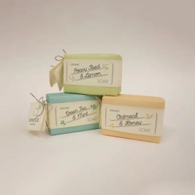 handmade soap wrapping paper
