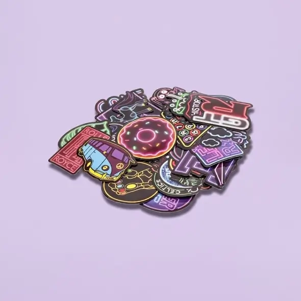 Wholesale neon stickers