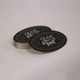 Custom Oval Labels Custom printed oval labels