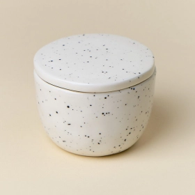 creamic jars with lids
