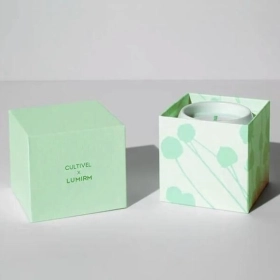 two piece rigid candle jar boxes