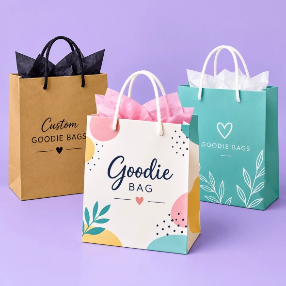 printed goodie bags
