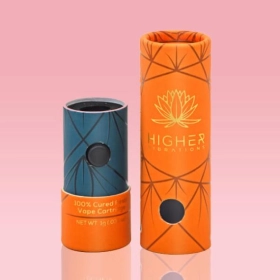 Vape Cartridge Tube Boxes custom-vape-cartridge-tube-packaging