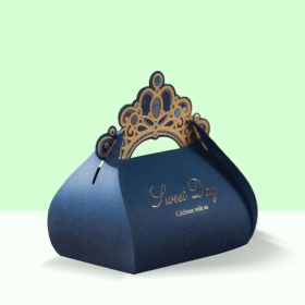 Custom Crown Shaped Boxes luxury crown shaped packaging