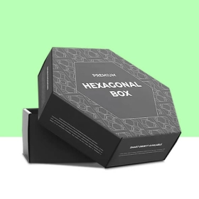 Custom Hexagon Boxes Custom hexagon boxes