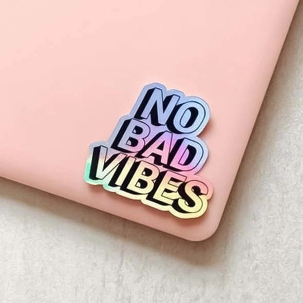 holographic stickers with logo