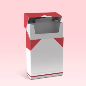 empty cigarette packaging