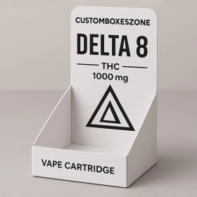 Custom Delta 8 Hemp Flower Packaging Delta 8 THC Counter Display Boxes