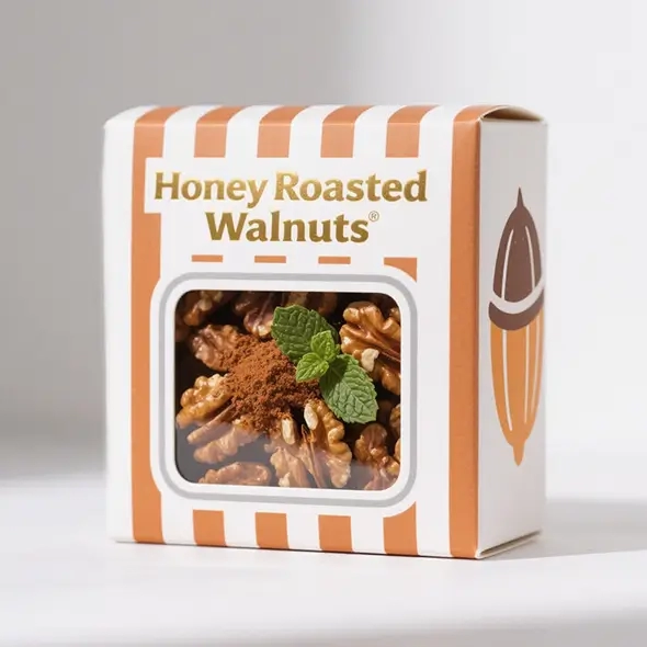 Custom Window Cashew Nuts Boxes