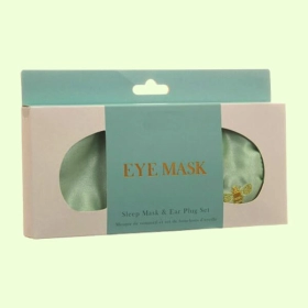 eye mask packaging wit die cuts