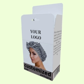 Custom Hair Bonnet Boxes & Packaging Custom Hair Bonnet Packaging With Logo