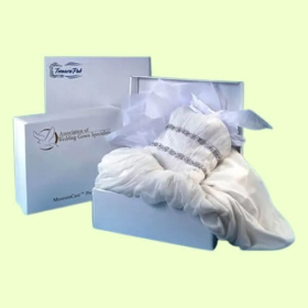 Custom Wedding Dress Boxes & Packaging custom rigid wedding dress packaging