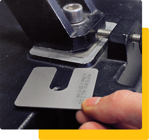 Stainless steel shim