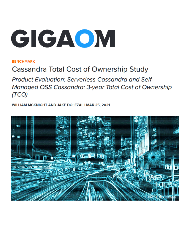 Cassandra Total Cost of Ownership Study